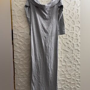 Elegant Gray Women's Dress